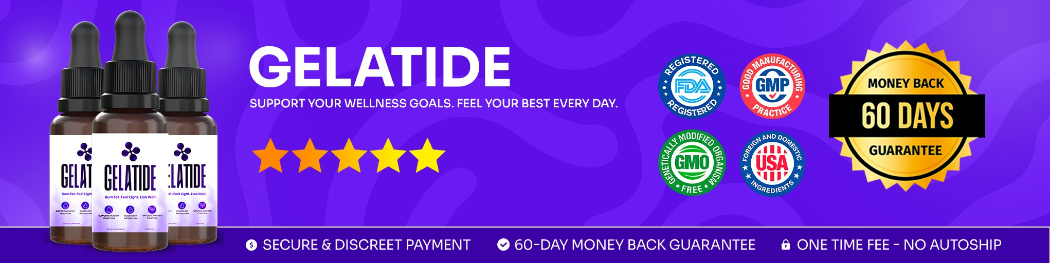 Gelatide promotional banner